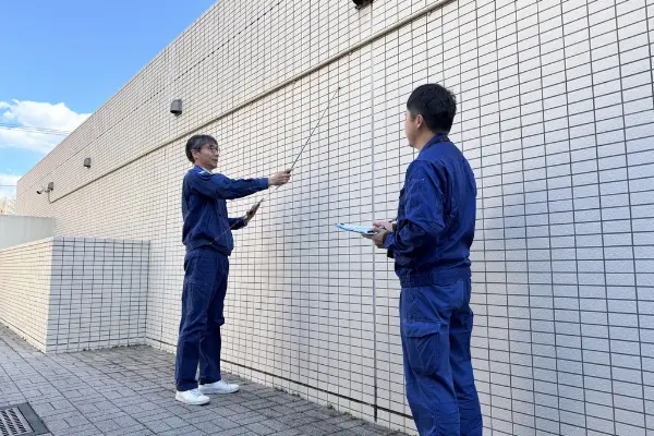現地調査・建物診断の様子
