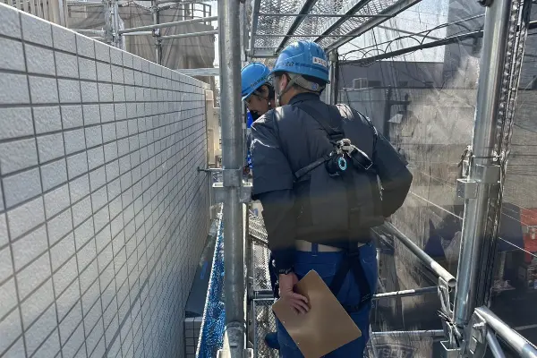 完了検査の様子